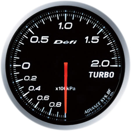 Defi ADVANCE BF turbo gauge 200kPa, white